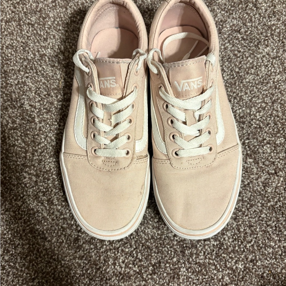 Vans Old Skool Pink and White Skater Streetwear Sneakers